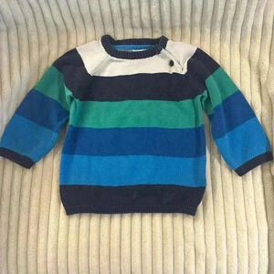 H&M - Block Colour Knit pullover  sweater. Size 9-12 months